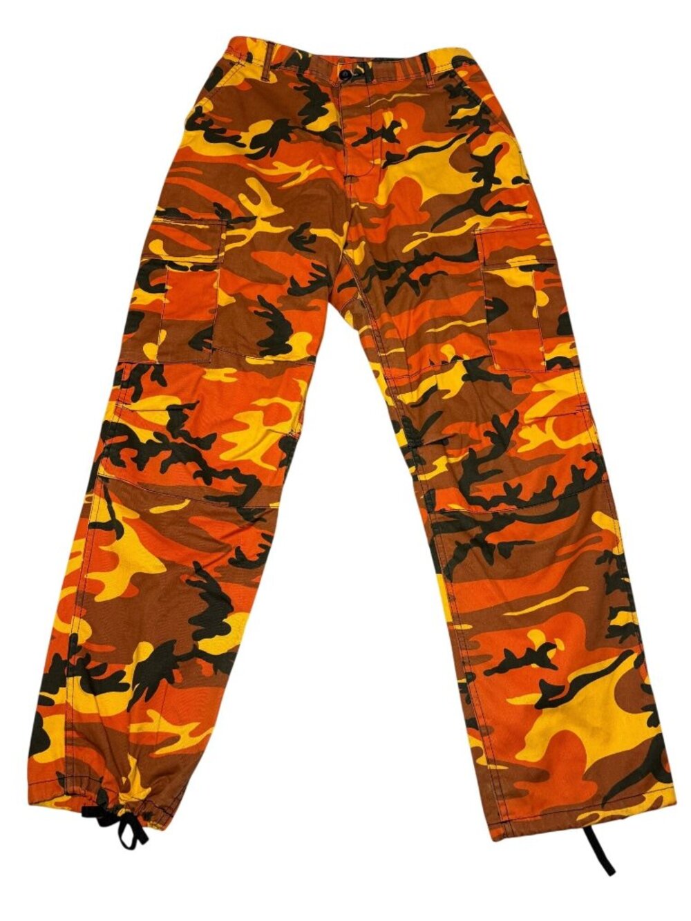 Rothco Orange Tiger Stripe Camo BDU Cargo Pants Medium Regular 31"-35" Waist